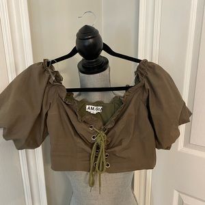 I AM GIA crop top